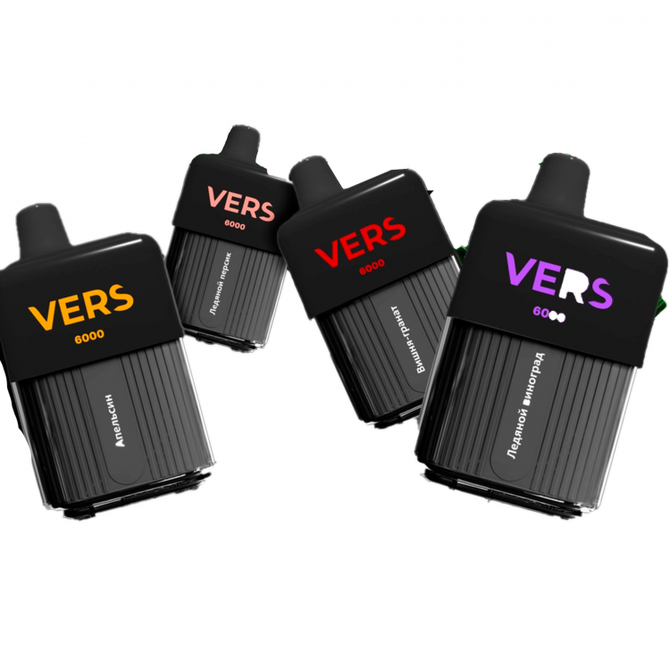 (М) Одноразовая электронная сигарета Vers 6000 - Ледяной Персик
