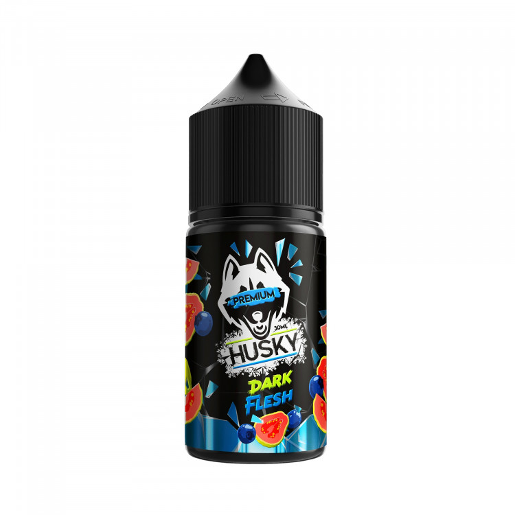 Жидкость Husky Premium Strong Ultra Salt - Dark Flesh (Черника, Гуава, Лед) 30 мл (20 Ultra)