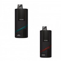 (М) Одноразовая электронная сигарета FOOSE Black 9000 - Клубника - Мохито