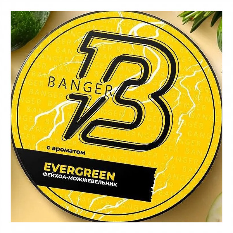 Табак Banger - Evergreen (Фейхоа можжевельник) 25 гр