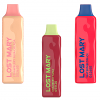 (М) Одноразовая электронная сигарета Lost Mary OS 2600 - Ананас лимон арбуз