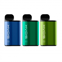 (М) Одноразовая электронная сигарета SOAK M 6000 - Cocoa with marshmallow (Какао с маршмеллоу)